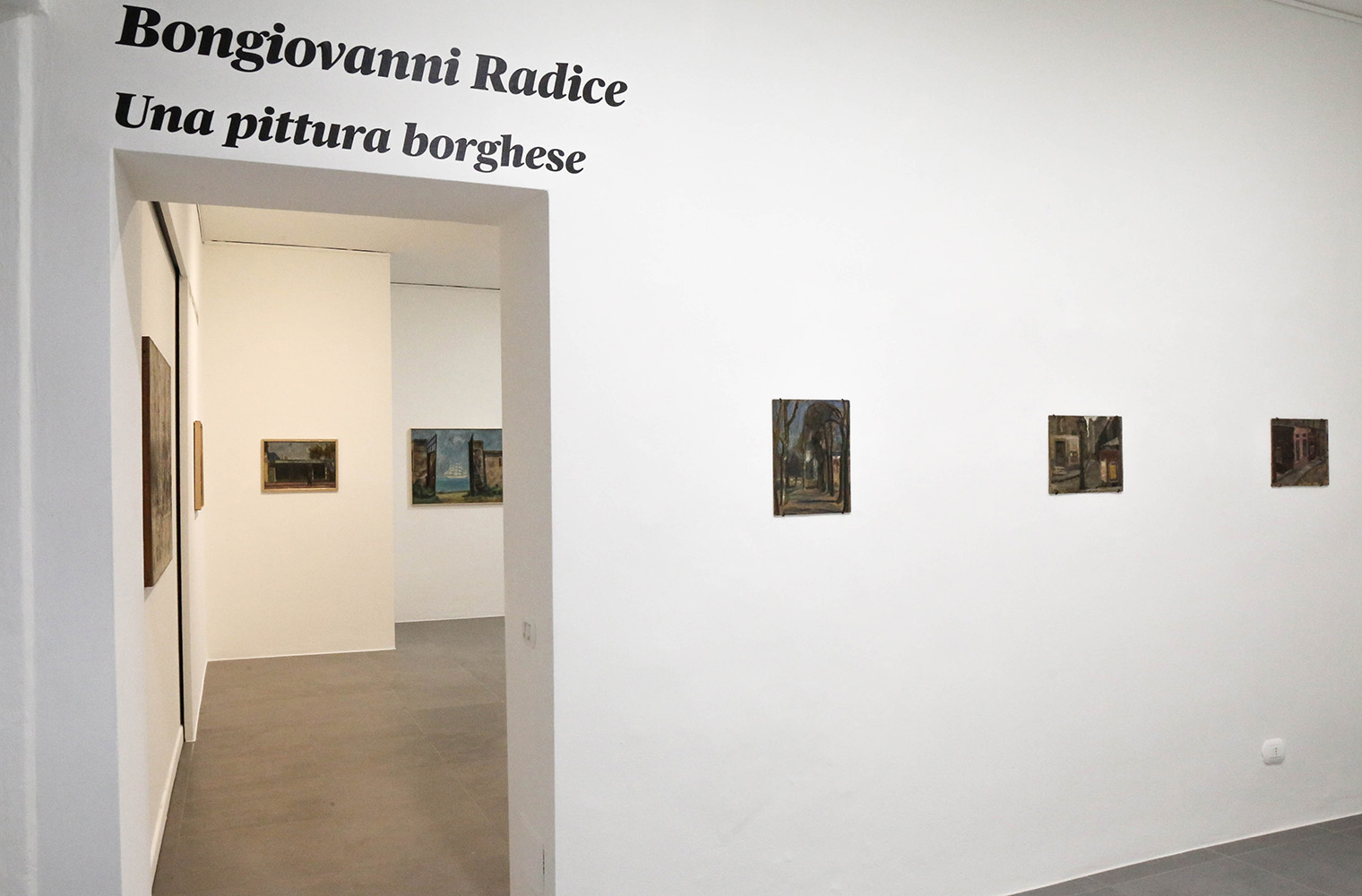 Renzo Bongiovanni Radice - Una pittura borghese