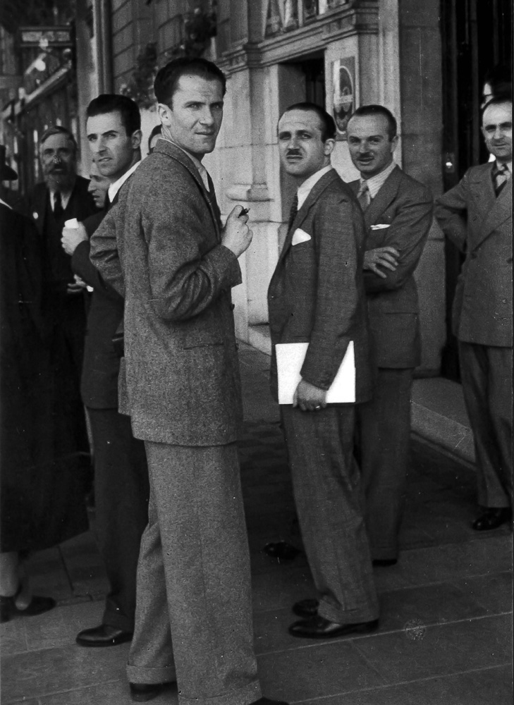 Renzo Bongiovanni Radice, Guido Piovene, Arturo Brambilla e Leonardo Borgese, 1939