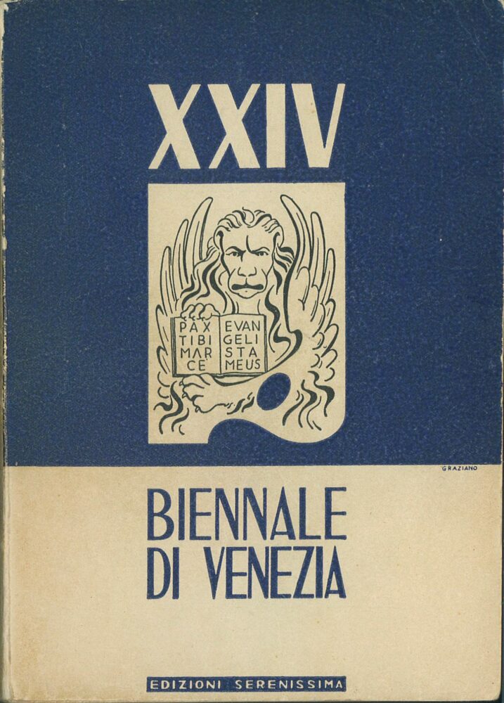 XXIV Biennale di Venezia, catalogo, 1948
